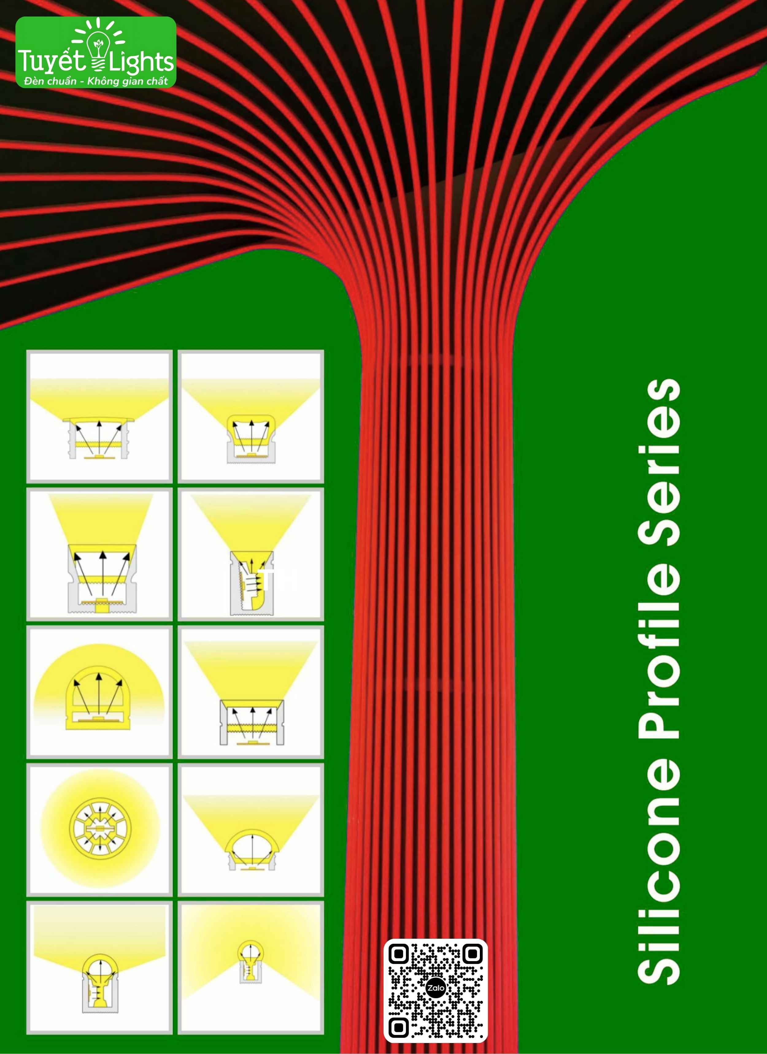 silicon led uốn dẻo